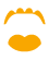 Animated mouth with soft tissue injury