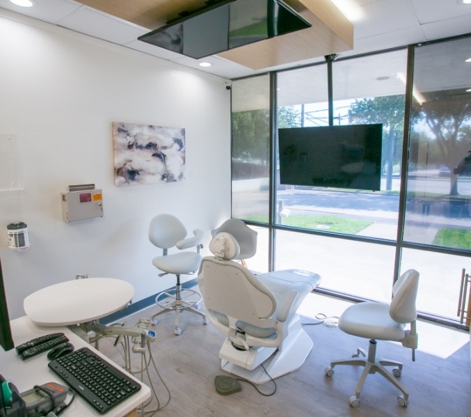 Modern dental treatment room