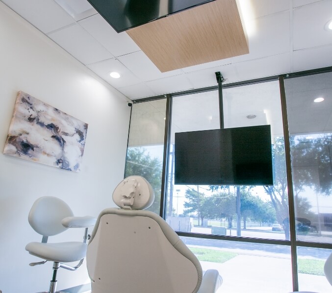 Modern dental treatment room